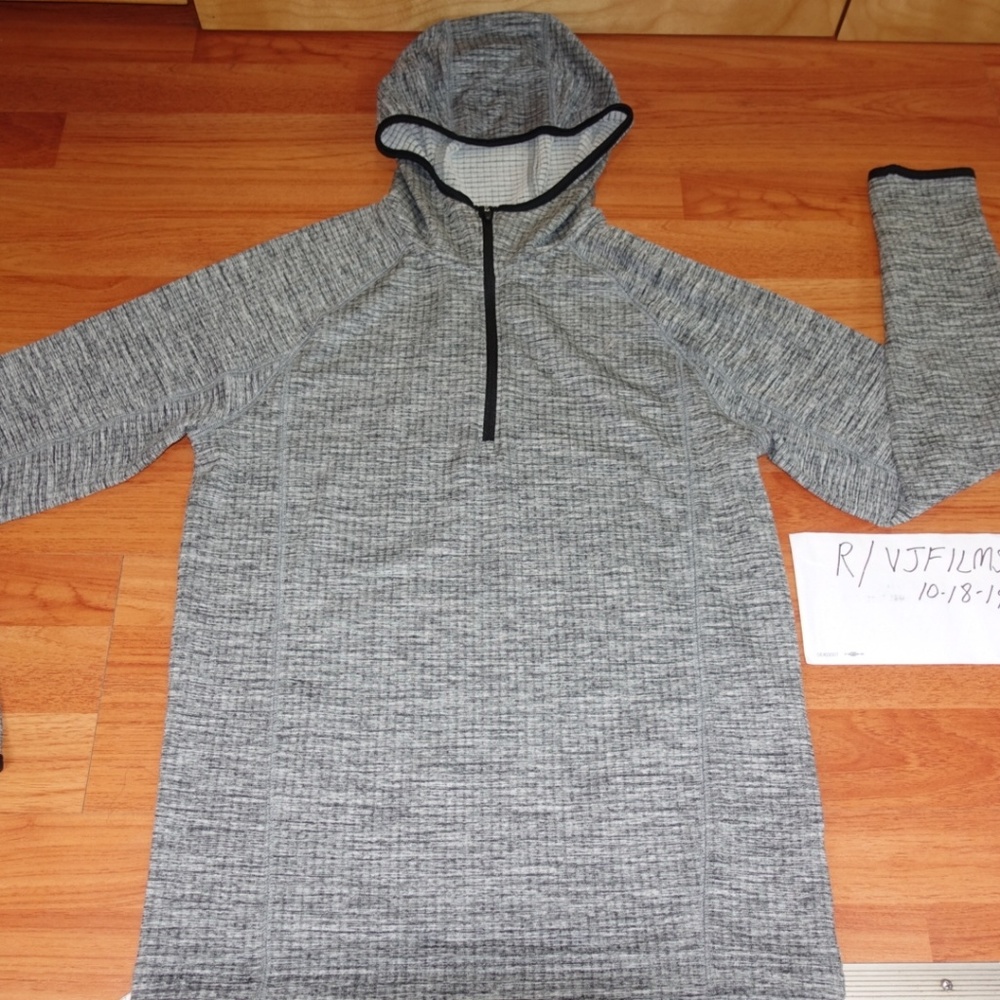Old Navy Micro Grid Fleece Hoody